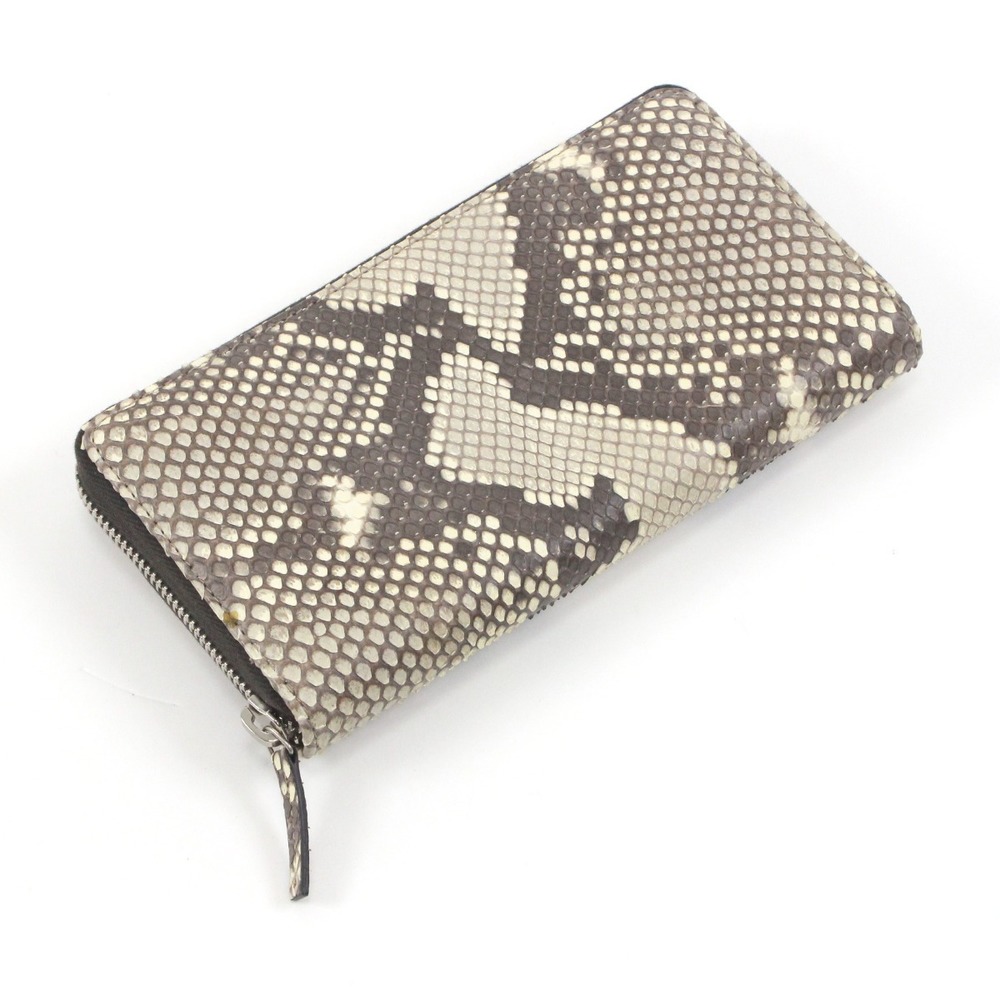 Gucci Python Long Wallet White - image 2